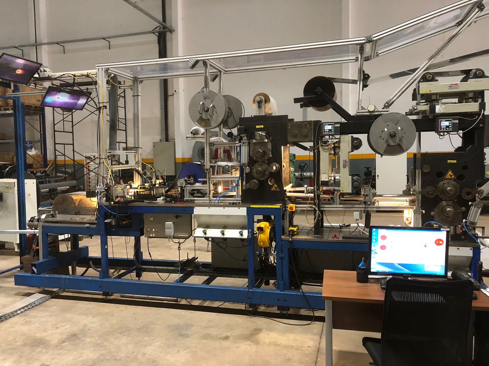 ACTE M1 automated doublet production line and controls