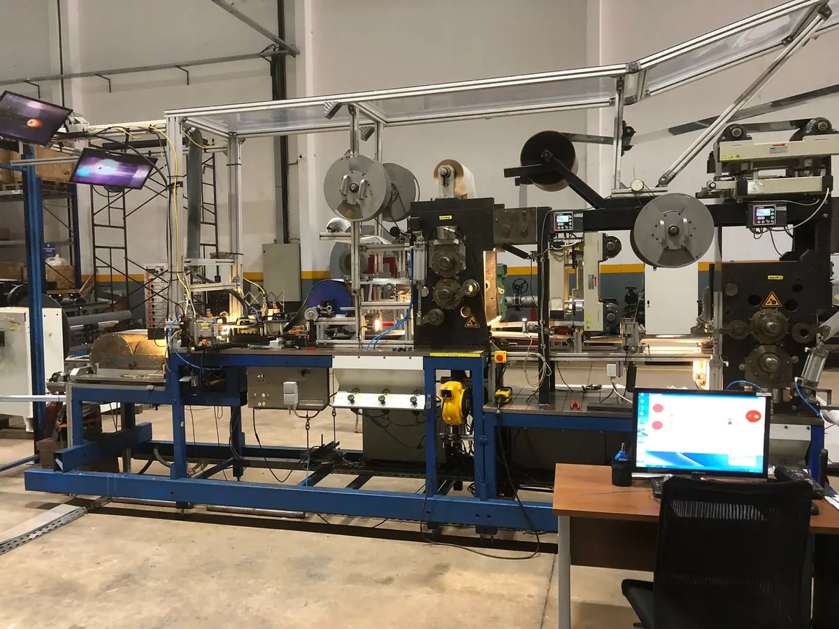 ACTE M1 automated doublet production line and controls